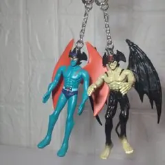 BANPRESTO デビルマン オールデビルマン ベンダブルキーホルダー ２種