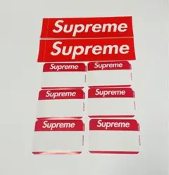 supreme ステッカー ボックスロゴ ネームシールなど