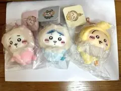 ちいかわ フッサフッサなパジャママスコット（ちいかわ ハチワレ うさぎ） 3点