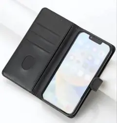 【 最終値下げ 】　iPhone x xs 手帳型ケース ブラック