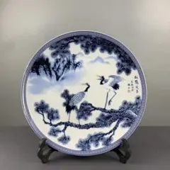 掛軸／松鹤延年／銘刻あり 掛軸／松鹤延年／銘刻あり