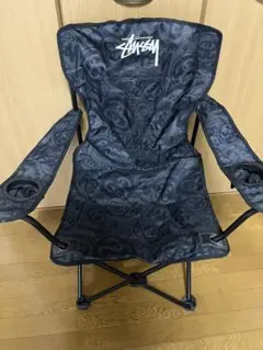 wden Coleman stussy青系幾何学模様 二人アウトドアチェア wden 様専用Coleman stussy青系幾何学模様 二人アウトドアチェア