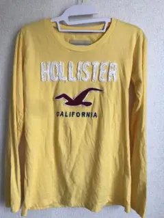 Hollister ホリスター デカロゴ 長袖Tシャツ ロンT