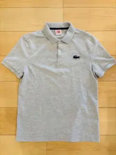 【未使用】LACOSTE ラコステ　グレー ポロシャツ サイズ4 M