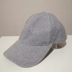 H&M ツイルキャップ グレー 無地