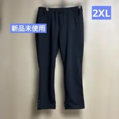 ［新品］ストレッチパンツ、後ろ姿が可愛いフリルリボンがオシャレ、大きいサイズ