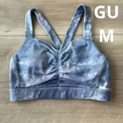 GU ACTIVE タイダイ柄 ヨガブラ M