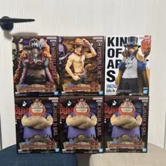 ワンピース フィギュア 6点セット サボ エース ティーチ サウロ　未開封