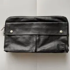【美品】PORTER ポーター ショルダーバッグ 黒 ブラック