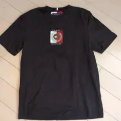 TOMMY HILFIGER 刺繍ロゴ Tシャツ M ブラック