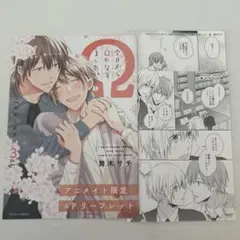 今日からΩになりました。　リーフレット 応援書店特典漫画