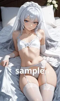 AIイラスト　美女 L版サイズ 1点物 C83
