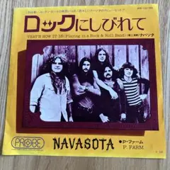 NAVASOTA ロックにしびれて /Pファーム　非売品シングルレコード