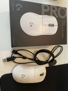 Logitech PRO X SUPERLIGHT 2 dex ホワイト