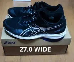 ASICS ライトレーサー5 ブラック 27.0 WIDE 箱あり