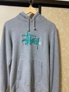 Stussy グレー パーカー S