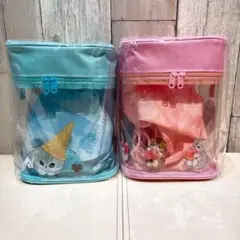 ⭐︎新品未開封タグ付⭐︎mofusand 巾着付きショルダーバッグ 全2種セット♪