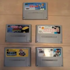 スーパーファミコン ソフト 5本セット