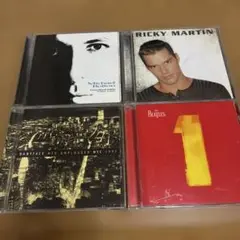 Michael, Ricky Martin,Beatles 4枚セット50719