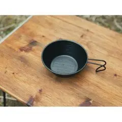マーキュリー エンボス シェラカップ マグカップ アウトドア マットブラック