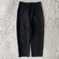 マーガレットハウエル 美品 cotton linen twill 1黒
