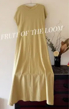 FRUITOFTHE LOOM ✖️ EMMEL REFINESロングワンピース