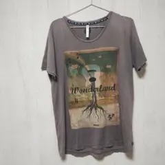 glamb グラム　ウィンダランド グレー Tシャツ SIZE　2