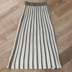 ストライプ タイトスカート フリーサイズ