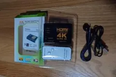 HDMI Switch 4K 3入力1出力