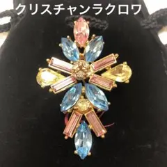 ラクロワ 希少ブローチ 刻印入り