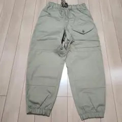 ユニクロユー　ワイドフィットジョガーパンツ　ベージュ