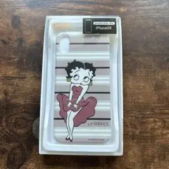 【新品未使用】BettyBoop iPhoneXR クリアケース
