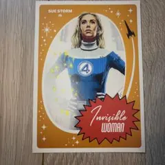 Invisible Woman ポストカード 映画ファンタスティック4 2025