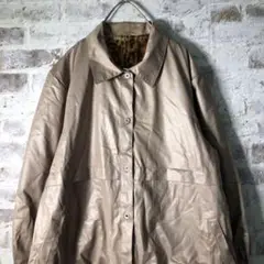 【ヴィンテージ】レトロ 日本製 裏ボア シャツジャケット 古着usedAS77