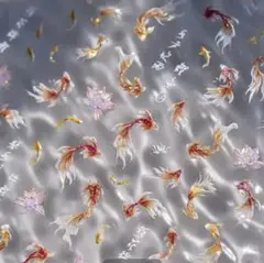 【未開封】金魚ネイルシール
