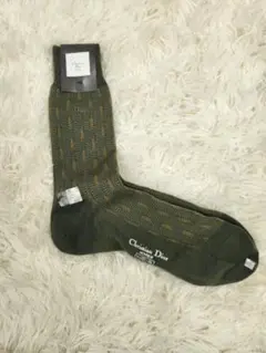 【新品】ディオール　靴下　カーキ DIOR | ソックス |ウィメンズアクセサリー｜ディオール公式