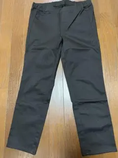 新品☆ユニクロ クロップドストレッチパンツ黒 サイズM
