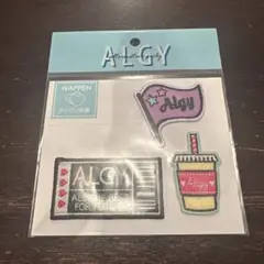 新品!ALGY ワッペン