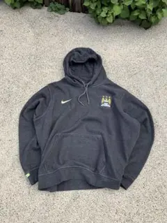 【希少】Nike×マンチェスターシティ/スウェットパーカー/ジャージ XLマンC