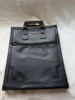 Lajac 黒 レザー ハンドバッグ