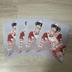 きゅるりんってしてみて大特典会 入場特典プロマイド 逃げ水あむ 4枚セット