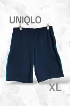 美品 ユニクロ ドライスウェット ハーフパンツ 半ズボン LL トレーニング