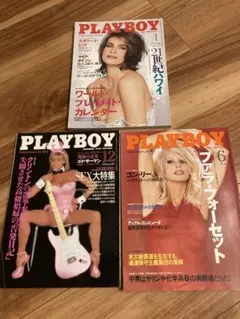 PLAYBOY 3冊　カレンダー1999付き