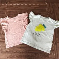 ELFINDOLL 訳あり Tシャツ2着 スラップスリップ　120サイズ