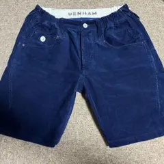 【美品】DENHAMデンハムCROSSBACK SHORTS MIJI ネイビー