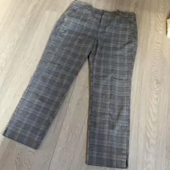 ZARA BASIC チェック柄 スラックス M