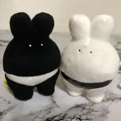 うさぱんつ ちいさめぬいぐるみ　2点