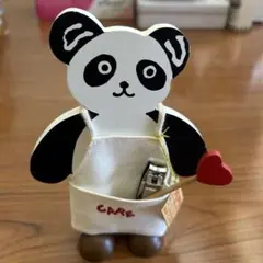 パンダ型小物入れ ハート型ペン付き