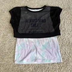 レイヤード風 Tシャツ