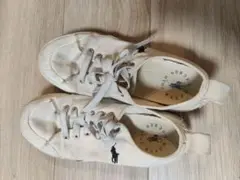 Ralph Lauren ホワイトスニーカー23cm